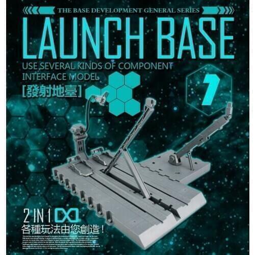 Dragon Momoko commom Launch Base for Bandai MG 1/100 HG 1/144 Gundam