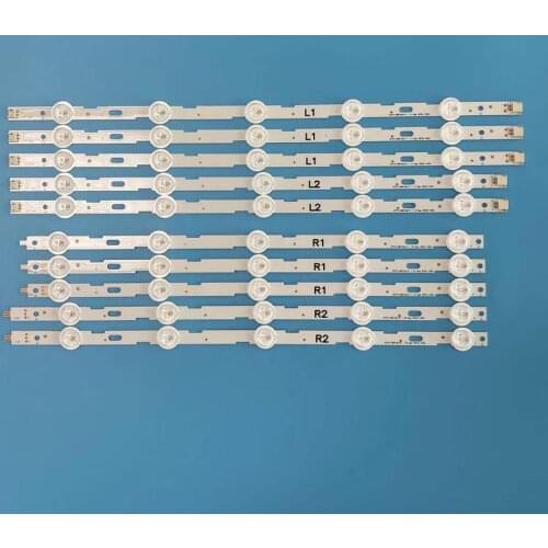 839mm LED Backlight strip 10leds For LG 42 inch LCD TV 42LN5200 6916L-1402A 6916L-1403A 6916L-1404A 6916L-1405A V13