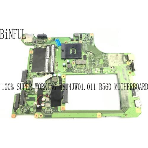 BiNFUL, stock. LA56 10203-1 48.4JW06.011 LAPTOP MOTHERBOARD FOR LENOVO ideapad B560 NOTEBOOK (QUALIFIED OK)