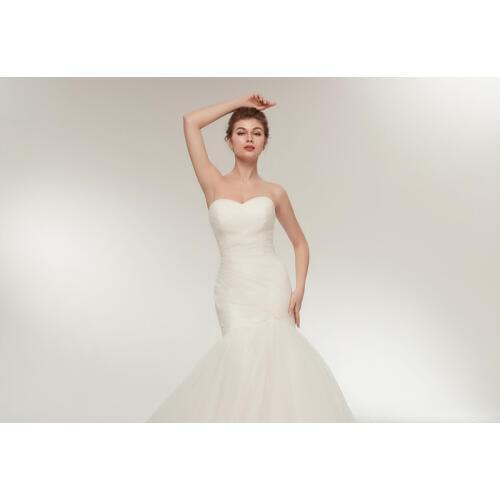 Sweetheart Mermaid Backless Fishtail Floor length Lace Up Party Gown Dresses for Women Robe de soiree Vestido de noche 28635