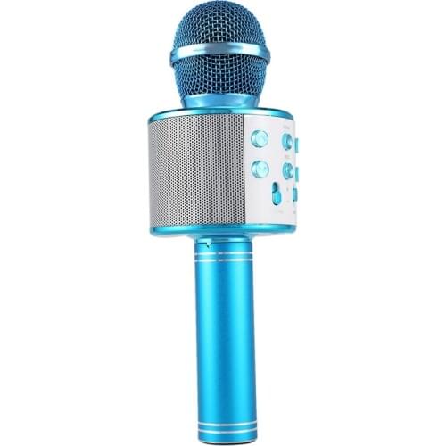 ZK50 Portable Bluetooth Karaoke Wireless Phone Microphones mini home KTV for Music Playing and Singing Speaker Player Selfie