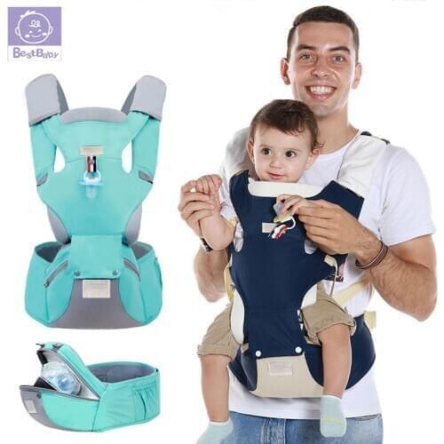 2020 Baby Carrier Waist Stool Newborn Walkers Cotton Mesh Summer Autumn Backpack Hipseat Travel Front Facing Pouch Wrap Kangaroo
