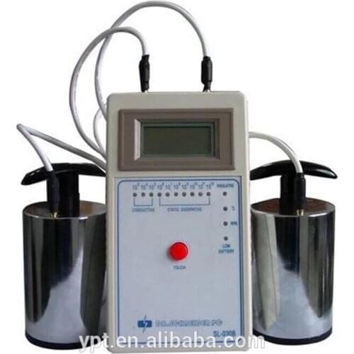 Electric ESD digital display resistance tester /SL-030B Surface resistance meter with double hammer/Electric Resistance Tester