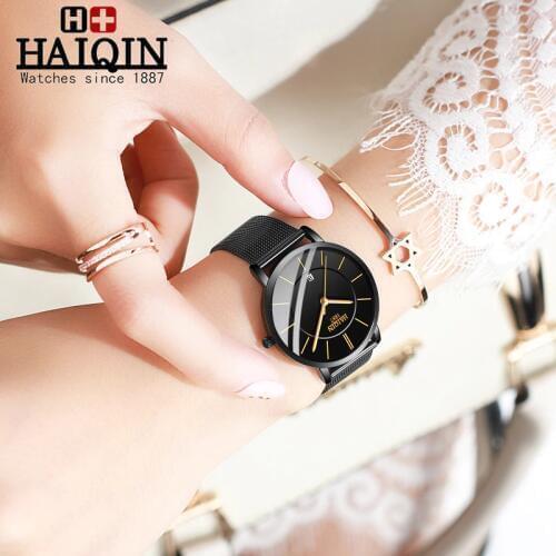 Модные женские часы HAIQIN China At AliExpress