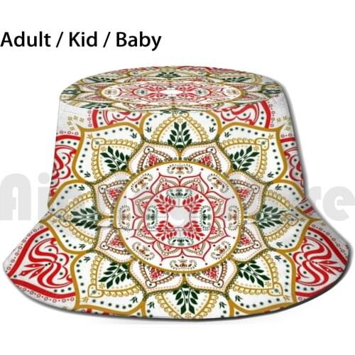 Mandala Immortal Soul / Spiritual Yoga Meditation Mandala Sun Hat Foldable UV Protection Mandala Mandalas Spiritual