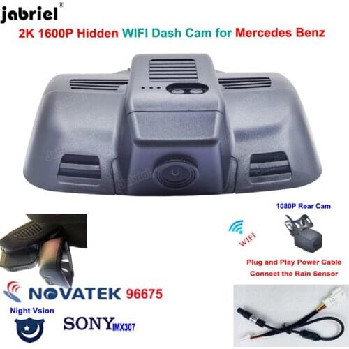 New 2K Car Dvr Dash Cam for Mercedes Benz C Class W204 2011-2014 C200d C220d C250d C300d C350d C200 C250 C350 AMG C63 Coupe C204