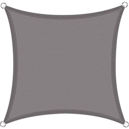 Polyester Oxford Fabric Waterproof Shade Sail Square Awnings Sun shade Canopy for Garden Rodless Tent