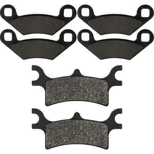 Motorcycle Front and Rear Brake Pads for POLARIS Magnum 330 (2x4/HDS) 2003-2006