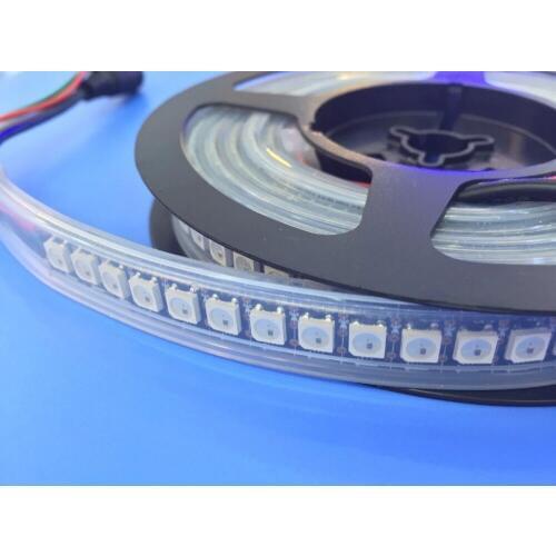 Programmable DC5V WS2812 IC Dream Magic Color RGB LED Strip SMD 5050 control full color LED Strip robbion