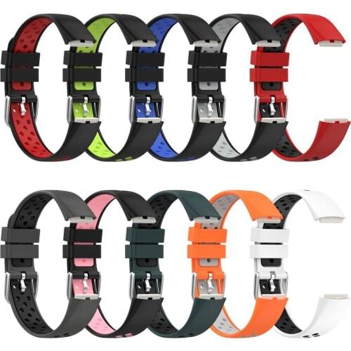 For Fitbit Dual-color Watch Strap Band Replacement Wrist Band Bracelet for Luxe/Fitbit Luxe Special Edition Watch Accessories