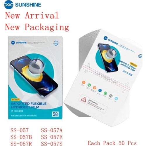 Sunshine SS-057H 057A TPU Soft HD Film Phone Screen Flexible Hydrogel For SS-890C Cutting Machine Plotter QR Code 55 Cut Time