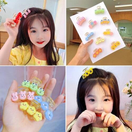 Childrens Hair Catching Cute Princess Girls Back Head Hairpin Headdress Clip Girl Disc Hair Catching Clip Hair Accessories