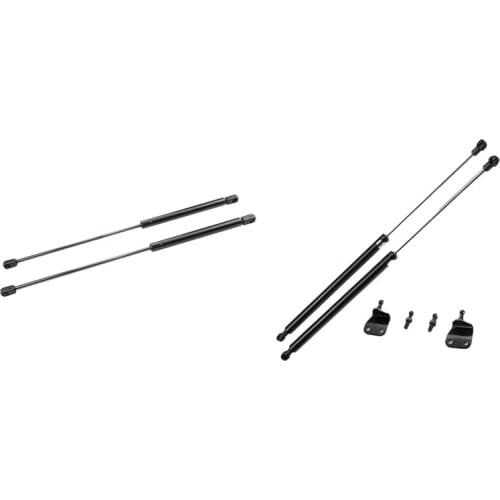 1 Set 53.5Cm Car Rear Upper Tailgate Boot Shock Struts & 1 Set 400Mm 300N Car Front Cover Rear Support Bar