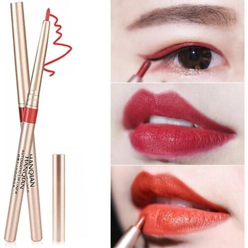 1 PCS Lip Liner Pen Show Lip Shape Contour Matte Waterproof Anti-sweat Automatic Lip Pen Pencil Charming Lip Cosmetic TSLM2