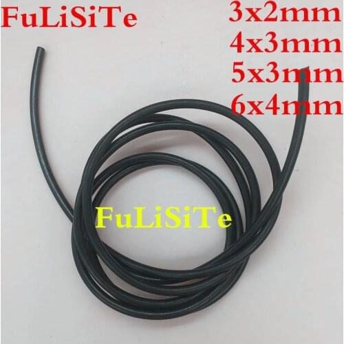 10m/lot dx4 dx5 dx7 Single way uv ink tube hose for UV flatbed printer blcak ink tubing pipe