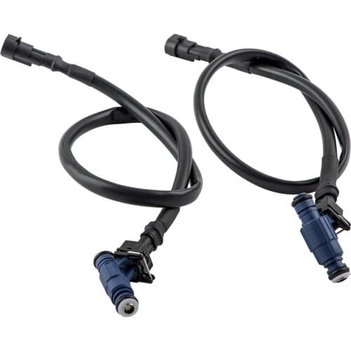 2 Set 1202863 Fuel Injectors Harness for Polaris Ranger XP 700 800 RZR Sportsman