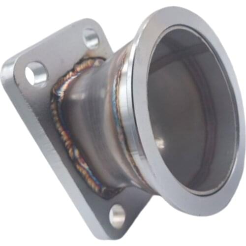 3" T3 Car Turbo Inlet To 3" V Band Flange Adapter for Turbo Turbocharger