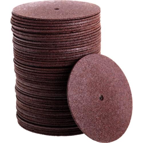 50Pcs 38mm Cutting Disc Resin Grinding Wheel Mini Circular Saw Dremel Accessories Abrasive Sanding Discs for Dremel Rotary Tool