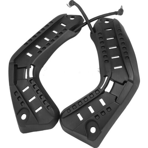 Tactical helmet rail accessories compatible with fast helmet ARC slideway