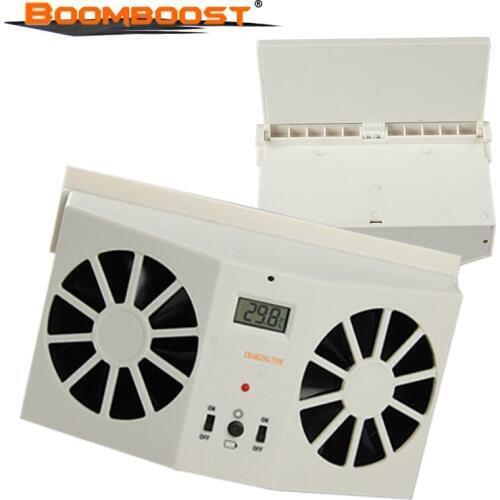 Auto Air Vent Cool Fan Cooler Ventilation System Radiator solar power fan 10PCS