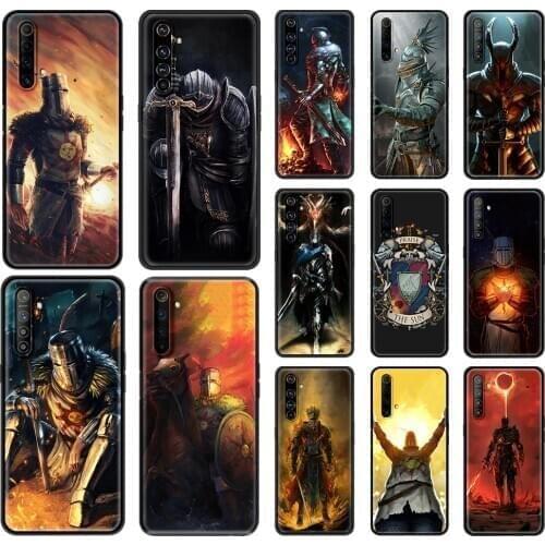 Praise The Sun Dark Souls Phone Case For OPPO A9 Realme Reno 6 C3 7 5 X7 X50 Pro 5G XT V3 X3 2020 Silicone Soft Black Back Cover