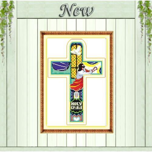 Jesus Christianity home decor painting counted print on canvas DMC 14CT 11CT chinese Cross Stitch Needlework Set Embroidery kits
