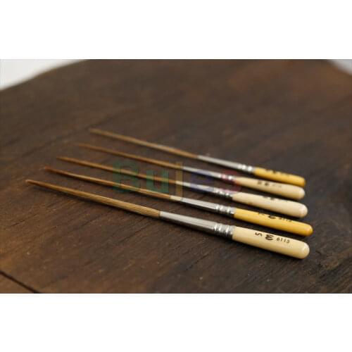 Escoda Extra Long Peak Hoker Pen, Line Hoker, Short Rod Long Edge Brush, 6115 Series Brush, Watercolor Brush, Paint Brushes