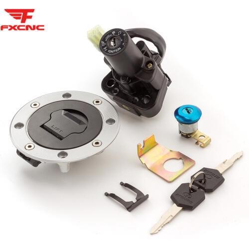 FOR Suzuki GSXR1300 GSX1300R gxsr1300 gsx1300r 12V Motorcycle Ignition Key Switch Seat Lock Fuel Tank Gas Cap Cover Set