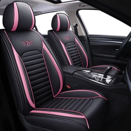 Leather car seat cover For skoda octavia a5 fabia 1 2 octavia tour rs karoq a7 felicia kodiaq rapid spaceback KAMIQ accessories