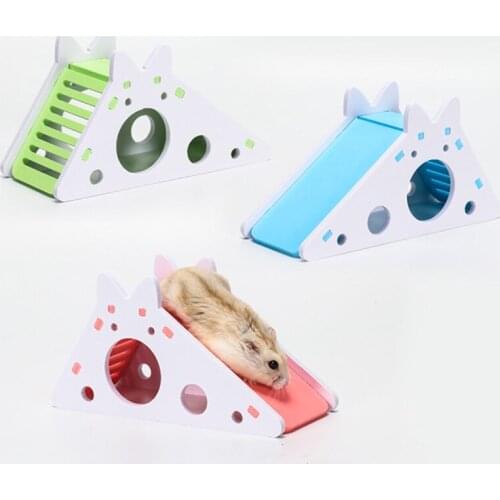 L30 Assembled Hamster Slide Toy Guinea Pig Golden Bear Funny Breathable Hamster House Nest Chinchillas Wholesale Hamster