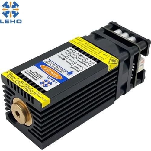 LEHO CNC Laser Head Blue Laser Module 15W Laser Engraving Module Engraving Head For Laser Engraving Machine With PWM TTL
