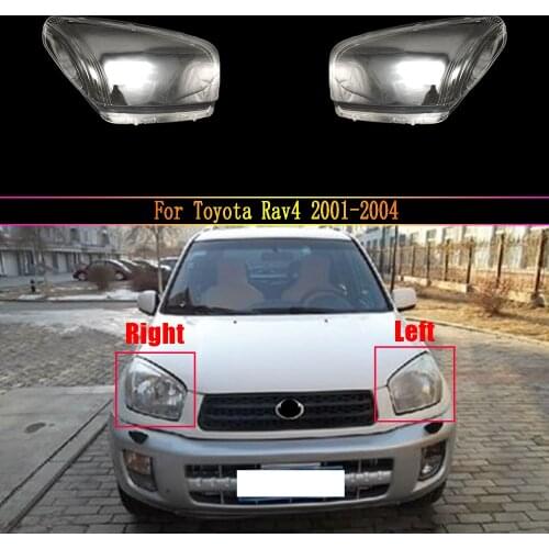 Headlight Lens For Toyota Rav4 2001 2002 2003 2004 Headlamp Cover Car Replacement Auto Shell Headlight Repair