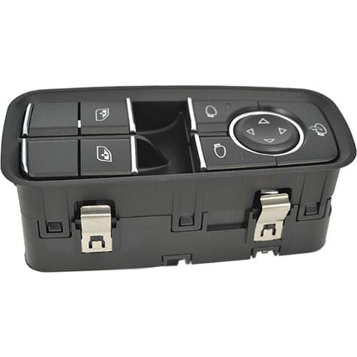 Window Mirror Control Switch 99161315502DML Fit for Porsche 911 991 718 Boxster Turbo / GT2 RS, Black