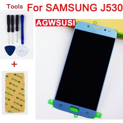 For Adjustable Samsung Galaxy J5 2017 J530 LCD J530F J530FM Touch Screen Sensor Glass + LCD Display Monitor Panel Assembly