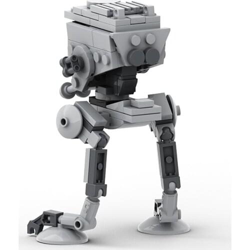 MOC Space Wars Robot of the Cloneals Building Blocks Space Bricks DIY Model Assembly Educational Toys For Kids Gift 49pcs