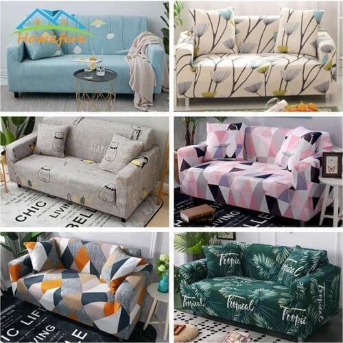 Sofa Cover Stretch Force Universal Elastic Couch Cover House Canape Slipcovers Case Sofa Chaise Slipcover Cover