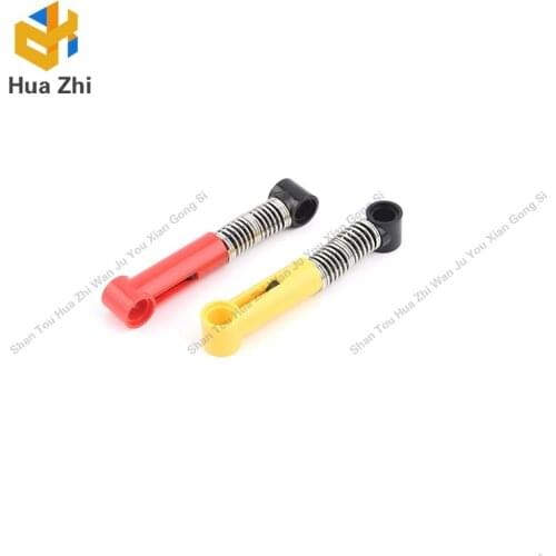 10PCS 73129 Shock Absorber 6.5L with Normal Spring [Complete Assembly]Building Blocks Parts MOC DIY Education