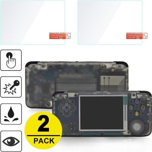 2x Tempered Glass Screen Protector for Coolboy RS-97 Retro Game Console