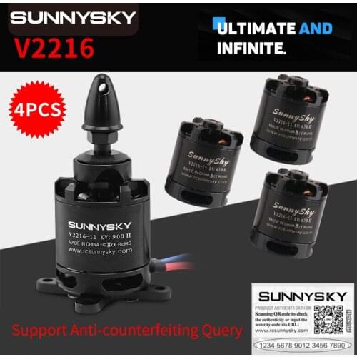 4set/lot Sunnysky V2216 900KV 800KV Multi-rotor Copter Outrunner Brushless Motor