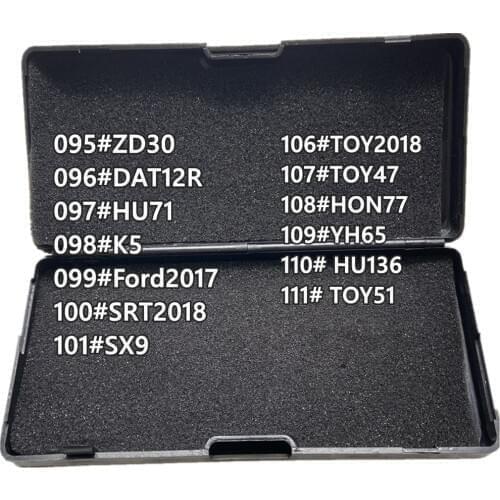 95-111 LiShi 2 in 1 tool ZD30 DAT12R HU71 K5 Ford2017 kia2018 SX9 TOY2018 TOY47 HON77 YH65 HU136 TOY51 2-in-1 locksmith tools