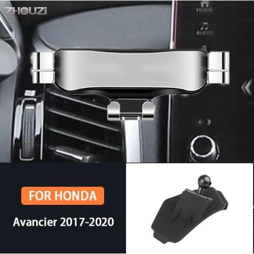 Car Mobile Phone Holder For Honda Avancier 2017 2018 2019 2020 Mounts GPS Stand Gravity Navigation Bracket Car Accessories