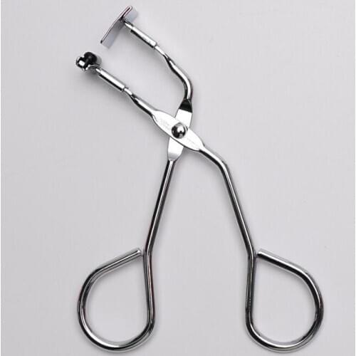 Partial eyelash curler curling eyelash assist device female portable makeup tool