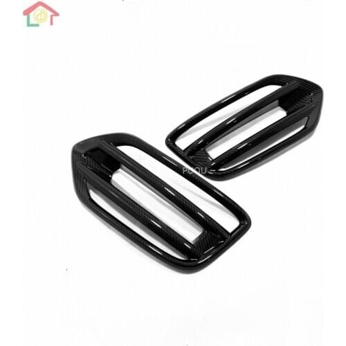 For Honda HR-V HRV Vezel 2014-2019 Car Front Fog Light Lamp Foglight Decoration Sticker Cover Trim Exterior Accessories ABS