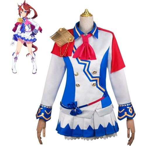 Game Pretty Derby Tokai Teio Cosplay Costume Women Fancy Suit Halloween Carnival Uniforms Custom Made