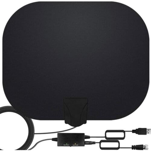 Indoor HD Digital TV Antenna Smart TV Antenna Indoor HD Digital 4K 1080p Coaxial Cable Amplified HDTV Length Mode Convertible