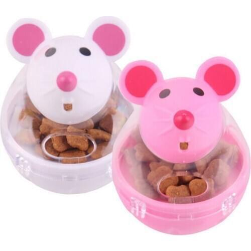 Pet Dog Supplies Toys Leak Cup Food Ball Cat Toy Food Feeder Cat Turntable Toy Food Triangulation Ball Dog Toy