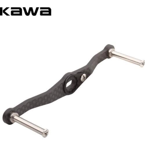 KAWA Fishing Reel Handle Carbon Fiber Handle So Light Reel Rocker Accessory Hole Size 8x5/7x4mm Lenghth 105mm Suit For D/S Reel