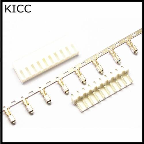 VH3.96 8P Straight pin Connecting terminal VH 3.96mm 8Pin Connector Plug+Socket+Metal reed 10Sets