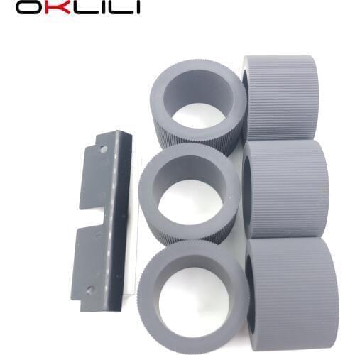 1SET X Feeder Pickup Roller Pre Separation Pad for Kodak i4000 i4200 i4250 i4600 i4650 i4800 i4850 i5000 i5200 i5250 i5600 i5650