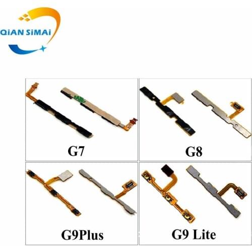 1PCS New Volume & power on/off Button switch flex cable For Huawei G7 G8 G9Plus G9 Lite